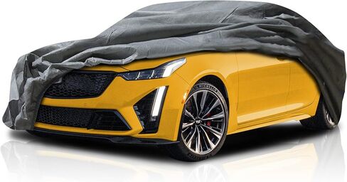 Ultimum Lite Car Cover for Cadillac CT4-V 2020-2026 Sedan 4-Door with Zipper Breathable All Weather Protection Scratch, Dust, Sun, Snow, Rain Protection Indoor Outdoor in Saudi Arabia