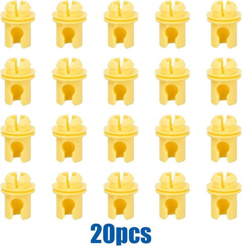 OAUTOO 20pcs Yellow Nylon Door Lock Circlip 51-21-7-404-345 for BMW G30, F90 M5, F15 X5, G05 X5, F85 X5M, G06 X6, F16 X6, F86 X6M, G07 X7 in Saudi Arabia