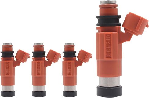 Set of 4 Fuel Injectors for Yamaha 115 HP Four Stroke Outboard Motors 2000-2025 Repalces OE# 68V-8A360-00-00 CDH-210 INP-771 in Saudi Arabia