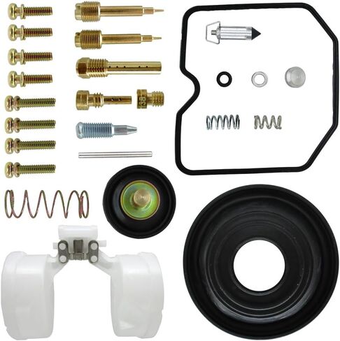 Carburetor Carb Rebuild Repair Kit with Diaphragm Float Replacement for Kawasaki KLR650 2006-2018 KLX650R 1993-1996 in Saudi Arabia