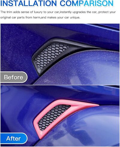 Barong for Jeep Wrangler JL JLU Gladiator JT 2018-2025 Accessories Front Cup Holder Trim (Pink in Saudi Arabia