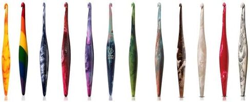 Furls Crochet Hook, Streamline Swirl Cookie, Crochet Hooks 7" (6.0 mm J) in Saudi Arabia