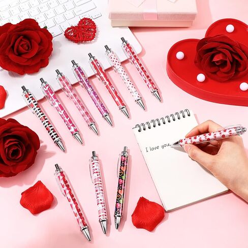 Supervitae 30 PCS American Flag Flag Ballpoint Pen Day 1.00 مم أقلام الحبر الأسود النجوم الوطنية Stripes Stripes For Home Office Supplies 4th of July Higors for Veterans Memorial Day in Saudi Arabia