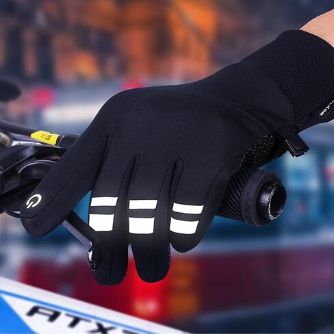 Anti-Slip Spandex Winter Gloves with Touchscreen and Waterproof Features - Thermal Gloves for Outdoor Activities in Saudi Arabia