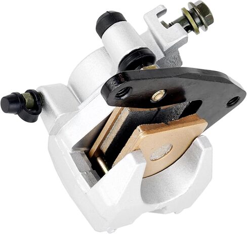 Caltric Front Left Brake Caliper with Pads Compatible with Yamaha 3Gd-2580T-01-00 3Gd-2580T-00-00 in Saudi Arabia