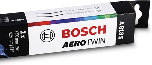 BOSCH 3397014818 AeroTwin OE Replacement Wiper Blade Set of 2 Combo Pack - (26" & 17") in Saudi Arabia