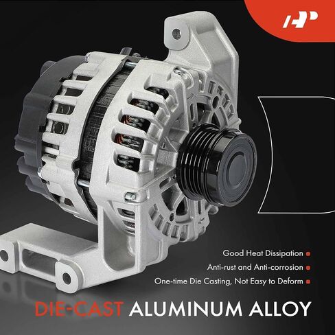 A-Premium Alternator Compatible with Ford Focus 2012-2018 2.0L, 12V 150A 4-Groove Decoupler Pulley Clockwise, Replace# FG15S065, BV6T-10300-EA in Saudi Arabia
