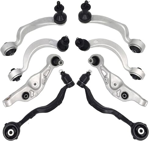 8PCS Suspension Kit RH LH Front Upper Lower Forward Rearward Control Arms w/Ball Joints Includes Bushings For Lexus LS460 2007-2017 4.6L K642988 K642208 K622207 K622209 in Saudi Arabia