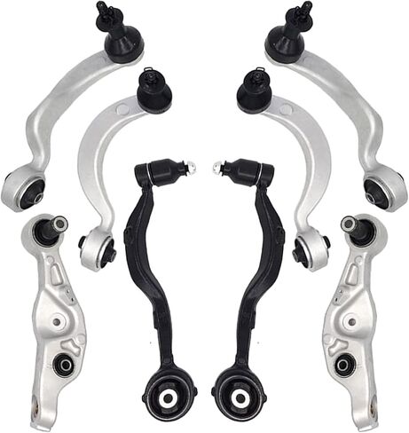 8PCS Suspension Kit RH LH Front Upper Lower Forward Rearward Control Arms w/Ball Joints Includes Bushings For Lexus LS460 2007-2017 4.6L K642988 K642208 K622207 K622209 in Saudi Arabia