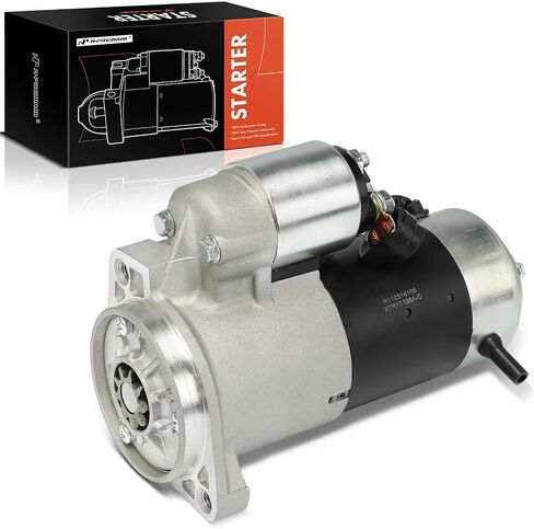 محرك A-Premium Starter متوافق مع Nissan Pathfinder 1990-1995، D21 1990-1994، Pickup 1995، 3.0L، 12V 1.4KW 9 أسنان في اتجاه عقارب الساعة، استبدال # S114-528A، 23300-88G00 in Saudi Arabia
