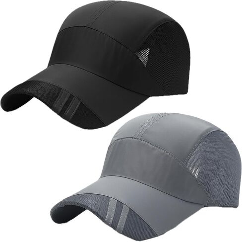 Sport Cap Outdoor Activities Adjustable Quick Dry Sun Hat Cap Men and Women Baseball Hiking Fishing Golf in Saudi Arabia