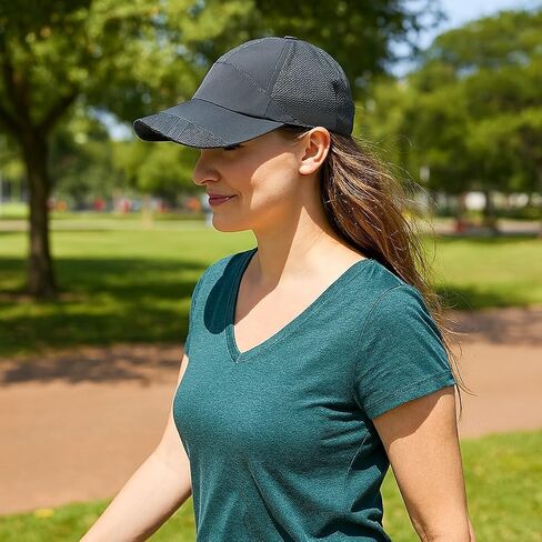 Sport Cap Outdoor Activities Adjustable Quick Dry Sun Hat Cap Men and Women Baseball Hiking Fishing Golf in Saudi Arabia
