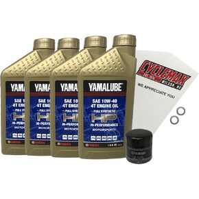 Full Synthetic 10W-40 Oil Change Kit compatible with 2019-2023 Yamaha Wolverine X2 in Saudi Arabia