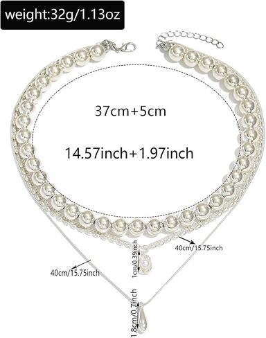 Bohemia Shell Necklace for Women Shell Choker Necklace Adjustable Layered Summer Necklace Jewelry Accessories in Saudi Arabia