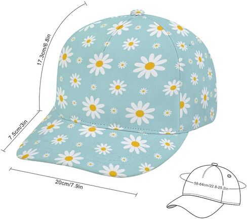 Comfortable Baseball Cap for Adult, Adjustable Buckle Hat Easy to Carry, Athletic Caps for Travel in Saudi Arabia