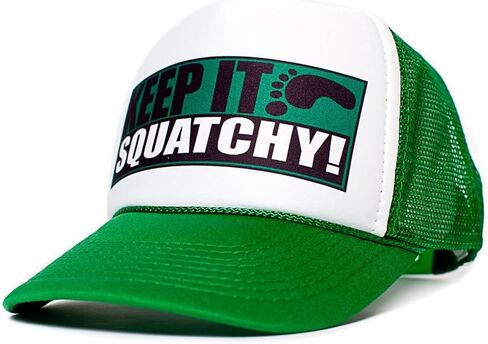 قبعة سائق الشاحنة Keep It Squatchy للجنسين مقاس واحد، متعددة الألوان in Saudi Arabia