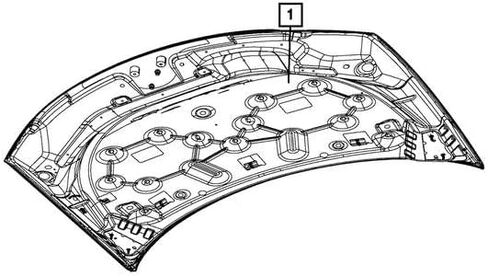 Mopar 68366312AA LABEL VEHICLE EMISSION CONTROL IN in Saudi Arabia