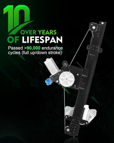 Front Right Passenger Side Power Window Regulator with Motor for:-Nissan Sentra 2013 2014 2015 2016 2017 2018 2019, 4 Door Sedan with 2 Pins Replace OE# 751-395 in Saudi Arabia