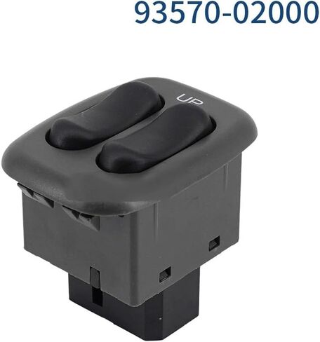 مفتاح نافذة الطاقة لشركة Hyundai Atos 1998-2002 منظم زر التحكم في رافع الزجاج 93570-02000 9357002000 Z6M2M2 in Saudi Arabia