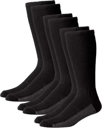 KingSize Men's Full Length Cushioned Crew Socks 3-Pack in Saudi Arabia