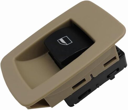 4 PIN Power Beige & Black Window Lifer Switch/Button for BMW E60 520I 523I 525I 530I 61316951956 61 31 6 951 956(Black) in Saudi Arabia