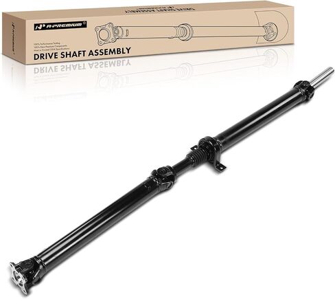 A-Premium 76.5" Rear Drive Shaft Prop Shaft Driveshaft Assembly Compatible with Nissan Frontier 2005-2019, [RWD, 6 Speed Manual Trans, 125.9" Wheelbase], V6 4.0L, Replace# 37000ZZ70A, 37000EA201 in Saudi Arabia