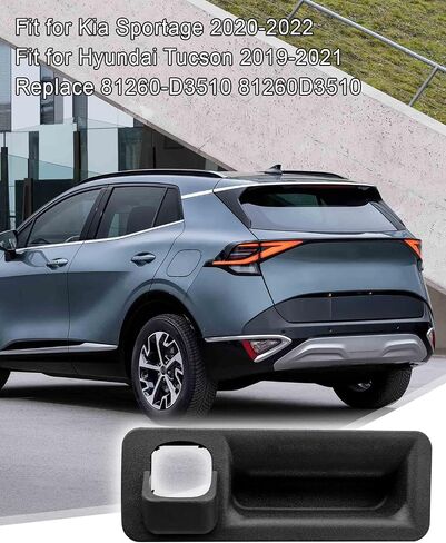Rear Trunk Hatch Handle Fit for Hyundai Tucson 2019-2021 Kia Sportage 2020-2022 Replace 81260-D3510, Tailgate Trunk Lid Outside Release Handle in Saudi Arabia