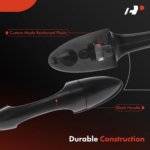 A-Premium Front Right or Rear Left or Rear Right Exterior Door Handle Compatible with Ford Focus 2000-2007 & Mazda Tribute 2001-2006, Smooth Black, Replace# 2T2Z-7822404 in Saudi Arabia