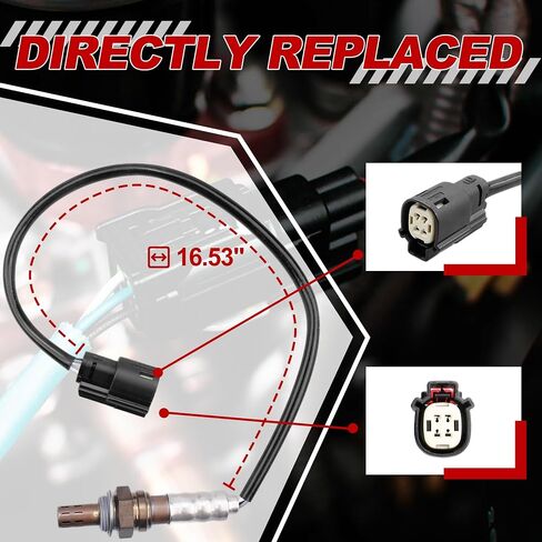 Oxygen Sensor Downstream 234-4490 22135 Compatible for Ford F150 Escape Explorer Mustang Lincoln Mazda Mercury 2011-2016 in Saudi Arabia