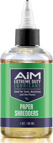 Planet Safe Lubricants Paper Shredder Oil - High-Performance Paper Shredder Oil Lubricant for Smooth Operation - Compatible with Fellowes Shredder - Easy Pour Bottle - Oil for Shredder Machine in Kuwait