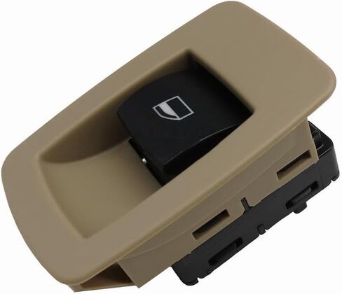 4 PIN Power Beige & Black Window Lifer Switch/Button for BMW E60 520I 523I 525I 530I 61316951956 61 31 6 951 956(Black) in Saudi Arabia