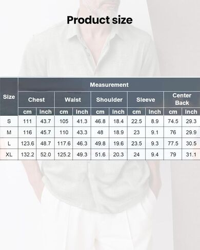 Men's Polyester Short Sleeve Shirt, Lightweight Summer Top for Beach, or Casual Wear (M, L, XL) in Saudi Arabia