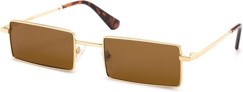 SOJOS Narrow Rectangle Polarized Sunglasses Womens Mens Retro Sun Glasses Vintage Shades SJ1249A in Saudi Arabia