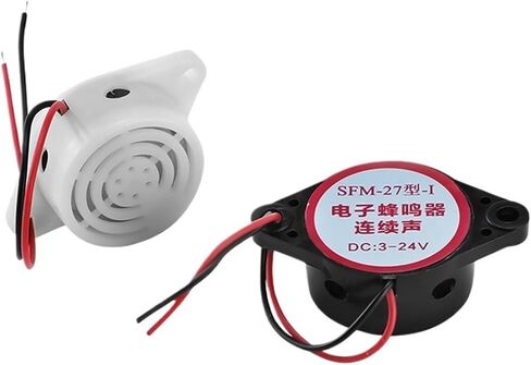 SFM-27 White DV-24V Universal Continous Beep Active Buzzer SFM-27(White) in Saudi Arabia