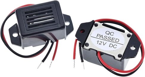 Alarm Buzzer DC 12V 85dB Mini Electronic Alarm Buzzers Constant Tone in Saudi Arabia