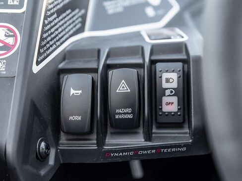SuperATV Deluxe Turn Signal Kit For Can-Am Maverick X3 With Dash-Mounted Turn Signal Rocker Switch - Plug And Play For Easy Installation in Saudi Arabia