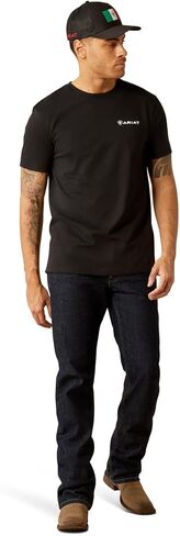 ARIAT Mens Viva Mexico Wood T-Shirt in Saudi Arabia
