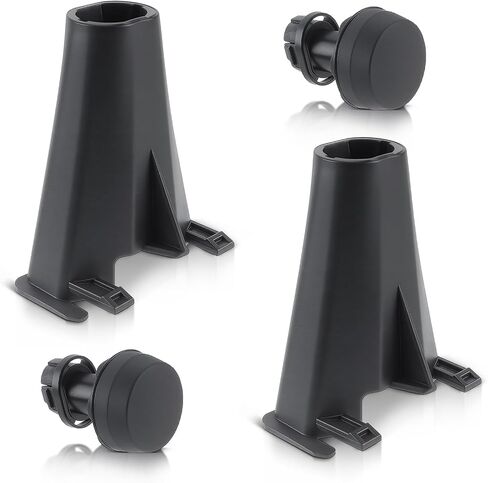AM5Z-16758-A Hood Stop Rubber Cushion Hood Bumper Holder Set for Ford Escape 2012-2013 Edge 2015-2019 C-Max 2013 for Transit Connect 2014-2018 for Lincoln MKC 2015-2019 in Saudi Arabia