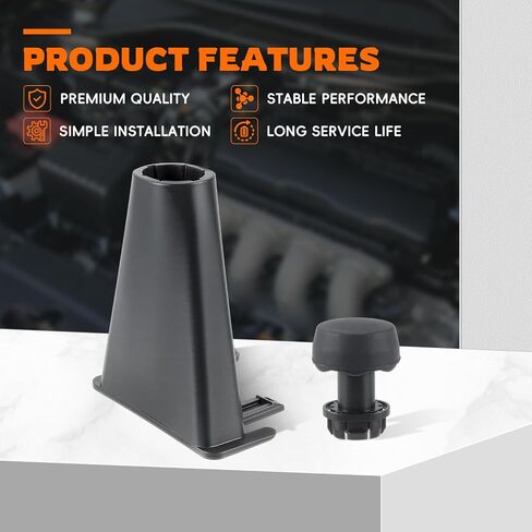 AM5Z-16758-A Hood Stop Rubber Cushion Hood Bumper Holder Set for Ford Escape 2012-2013 Edge 2015-2019 C-Max 2013 for Transit Connect 2014-2018 for Lincoln MKC 2015-2019 in Saudi Arabia
