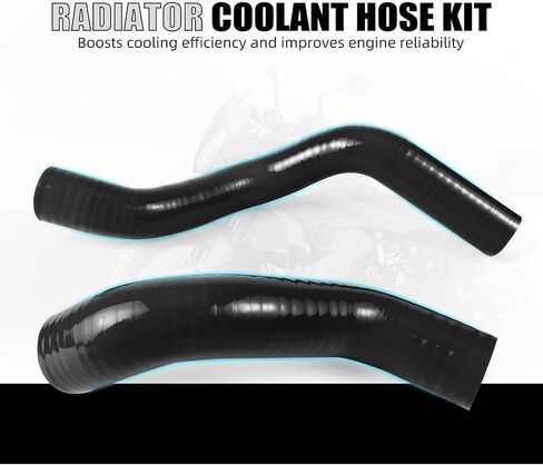 NICECNC Radiator Hose Kit Compatible with Husqvarna Norden 901/Expedition 2022-2025, 790/890 Adventure/R/Rally 2019-2025, Black in Saudi Arabia