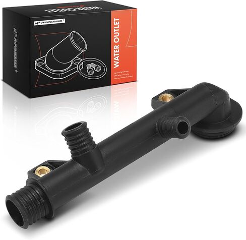 A-Premium Engine Coolant Pipe Compatible with BMW - 318i 1991-1998, 318is 1991-1997, 318ti 1995-1999, Z3 1996-1998 - Engine Block in Saudi Arabia