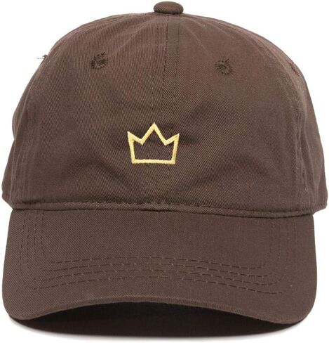 Crown King Baseball Cap Embroidered Cotton Adjustable Dad Hat in Saudi Arabia