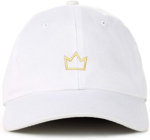 Crown King Baseball Cap Embroidered Cotton Adjustable Dad Hat in Saudi Arabia