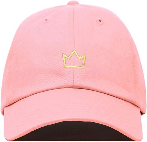 Crown King Baseball Cap Embroidered Cotton Adjustable Dad Hat in Saudi Arabia