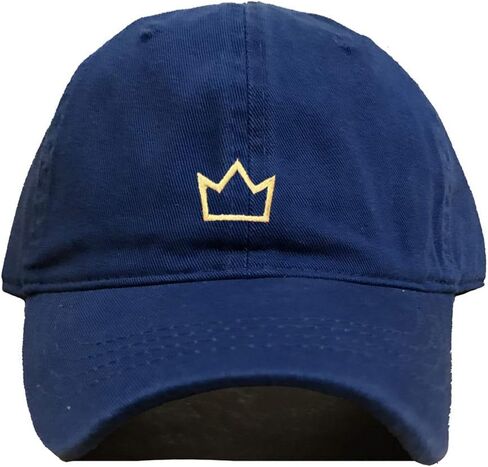 Crown King Baseball Cap Embroidered Cotton Adjustable Dad Hat in Saudi Arabia