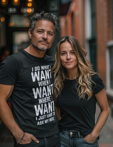 Funny Husband, Boyfriend Tee Shirt, Sarcastic Saying Humor Joke T-Shirt for Men in Saudi Arabia