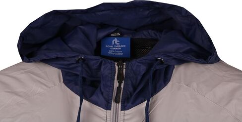 MEN'S 2 PIECE CLASSIC COLORBLOCK JOGGER MESH WINDBREAKER W/DRAWSTRINGS in Kuwait