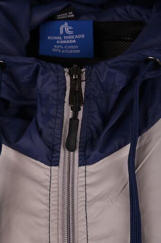 MEN'S 2 PIECE CLASSIC COLORBLOCK JOGGER MESH WINDBREAKER W/DRAWSTRINGS in Kuwait