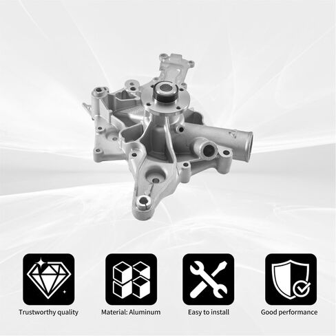 Engine Water Pump AW9379 Replacement Compatible with Mercedes Benz C240 C280 C320 CL500 CLK320 CLK430 CLK500 CLS500 E320 E430 E500 G500 ML320 ML350 ML430 R500 S350 S430 S500 SL500 SLK320 in Saudi Arabia