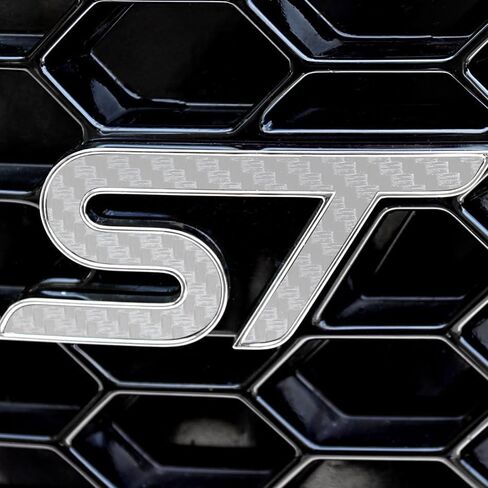 ST Emblem Insert Decals - Set of 2 - Compatible with and Fits Ford Edge ST 2019 & Newer (Black) in Saudi Arabia